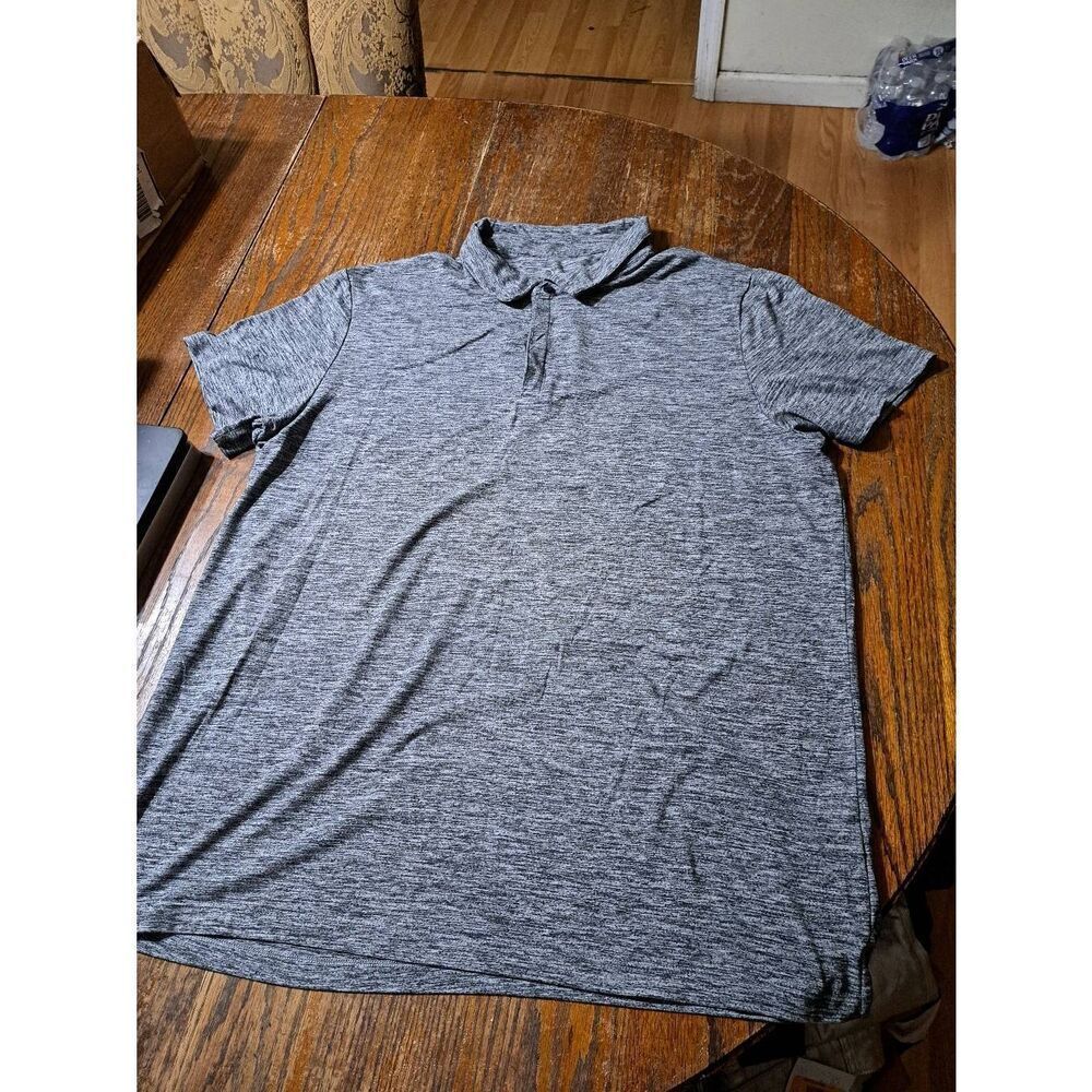 XXL Marc Anthony Luxury Grey Ash Short Sleeve Golf Polo Athleisure Shirt